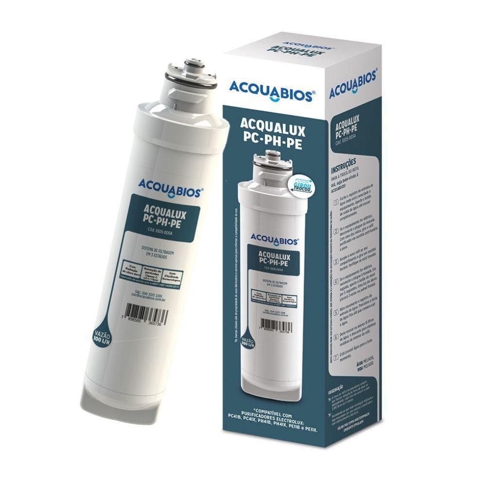 Refil Filtro Electrolux Pc41B Pc41X Ph41B Ph41X Pe11B