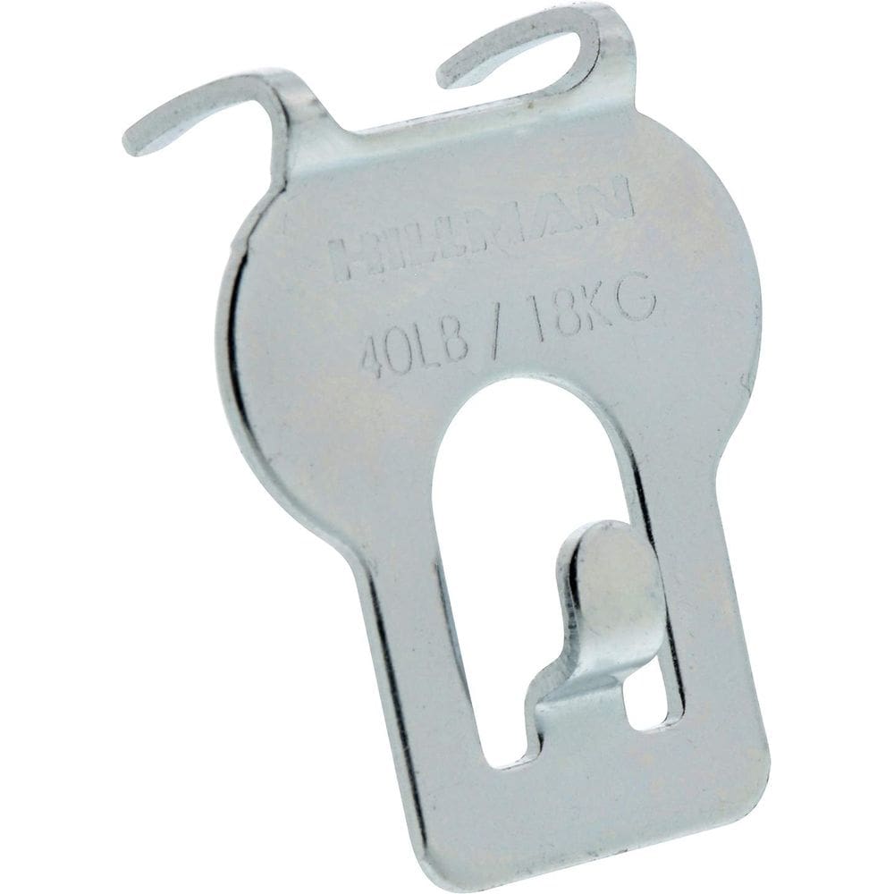 Conjunto de cabides para fotos HIGH & MIGHTY 515302 Steel Silver, pacote com 2