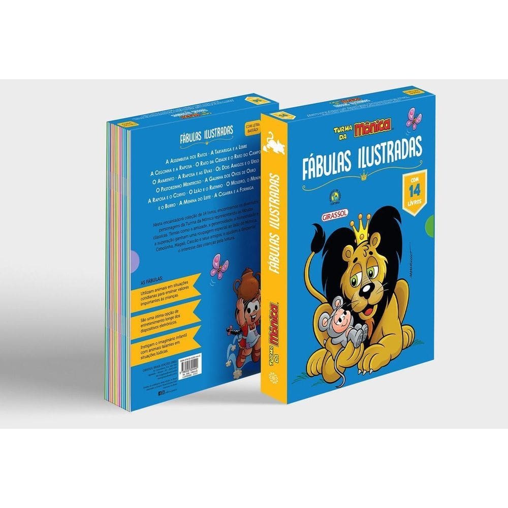 Turma da Mônica - Box - Fábulas Ilustradas