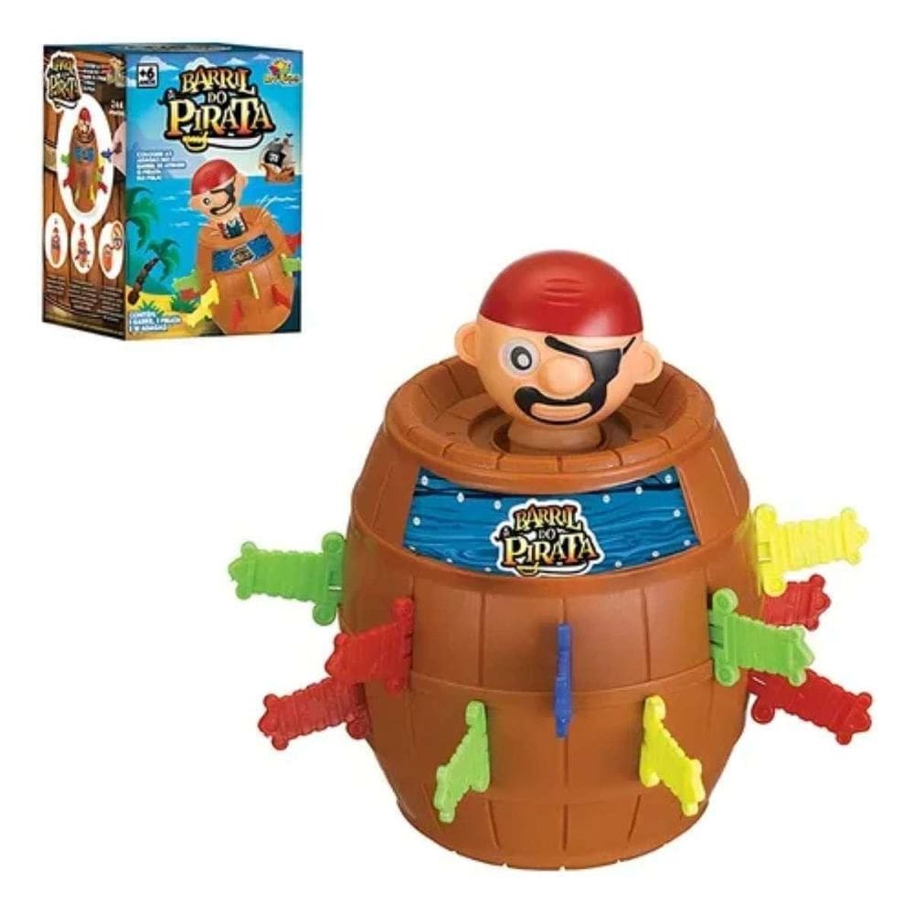 Jogo Barril Do Pirata Para Crianças