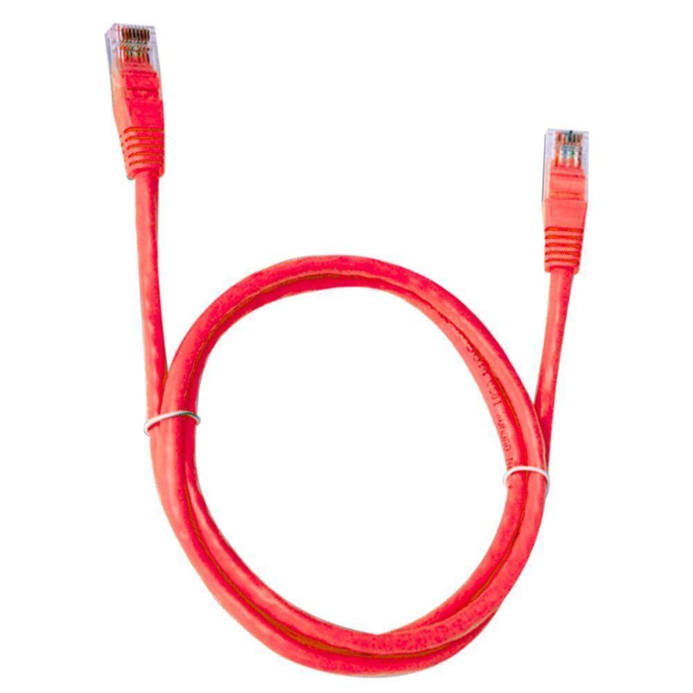 Cabo De Rede Utp Rj45 Cat 5E - 1.5M - Vermelho - Pc-Ethu15Rd