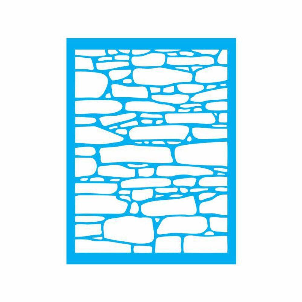 Stencil Tamako Parede - 15X20Cm - Ref 8567