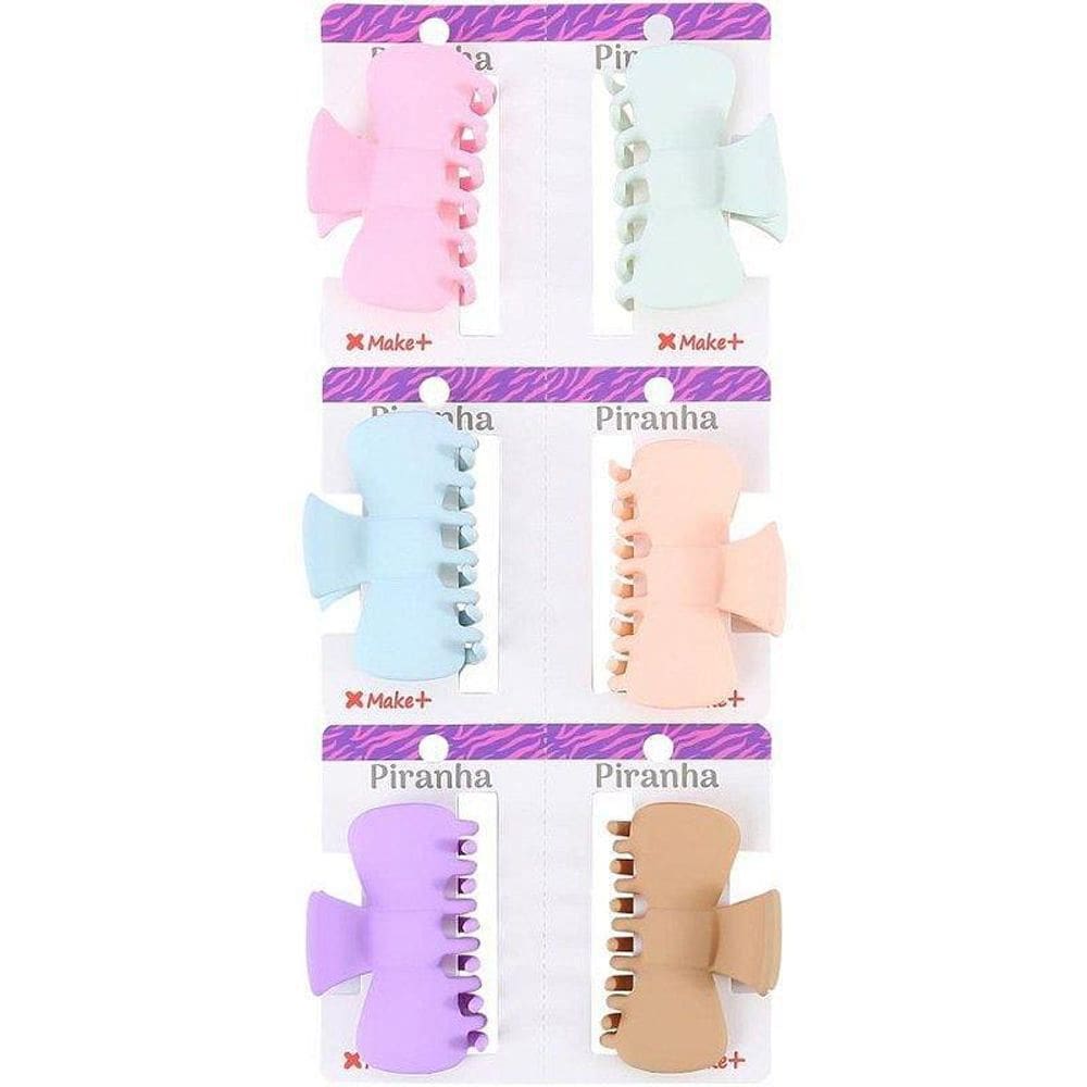 Acessório Para Cabelo Piranha Classe Candy 6Cm Pct Com 06