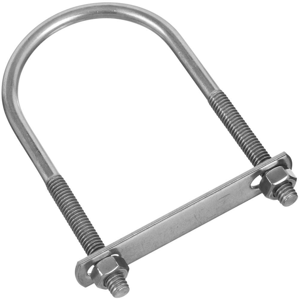 U Bolt National Hardware N222-471 em aço inoxidável 8x6,4 cm
