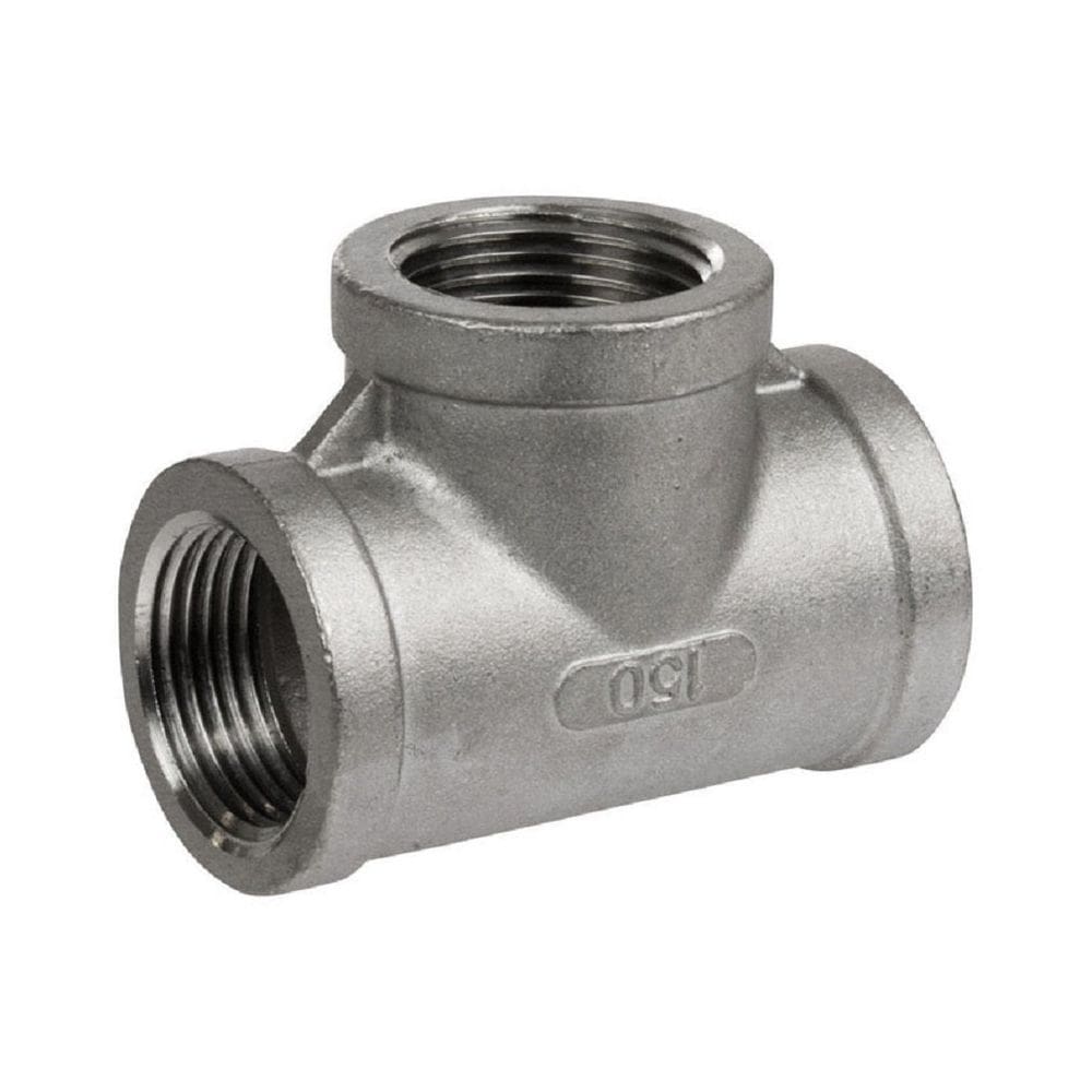 Conector en T para Manguera Smith Cooper 1-1/4” FPT en Acero Inoxidable