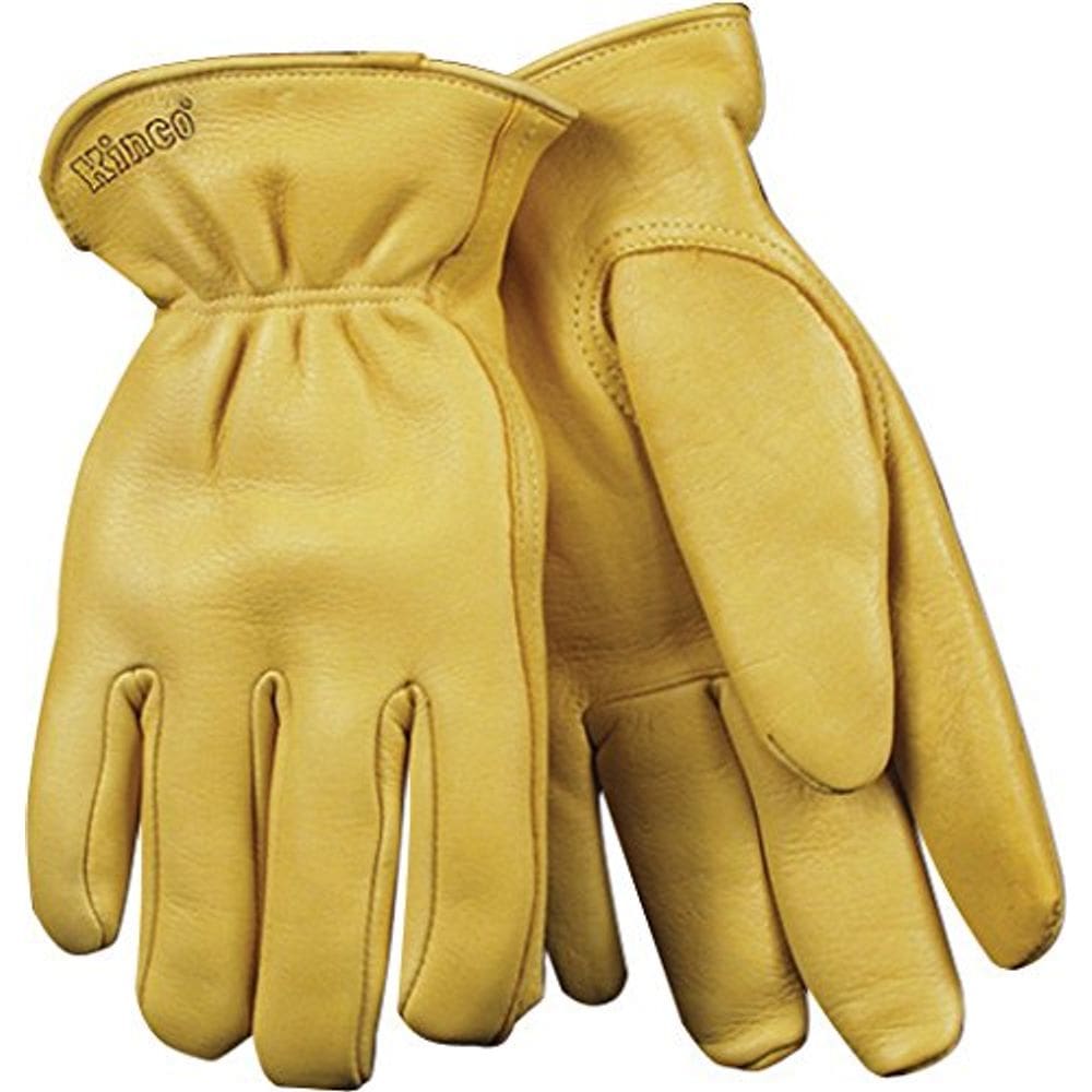 Luvas esportivas Kinco Deerskin Driver, tamanho L