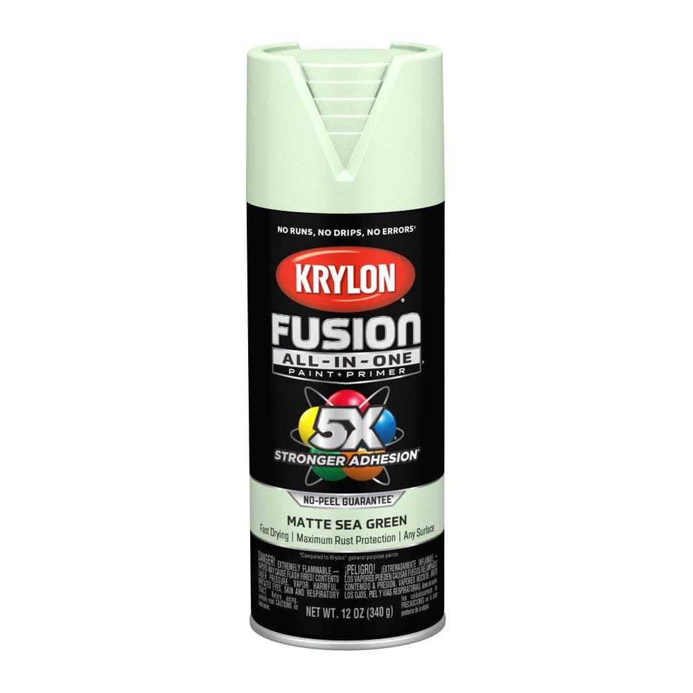 Tinta spray adesiva Krylon Fusion Matte Sea Green 340g