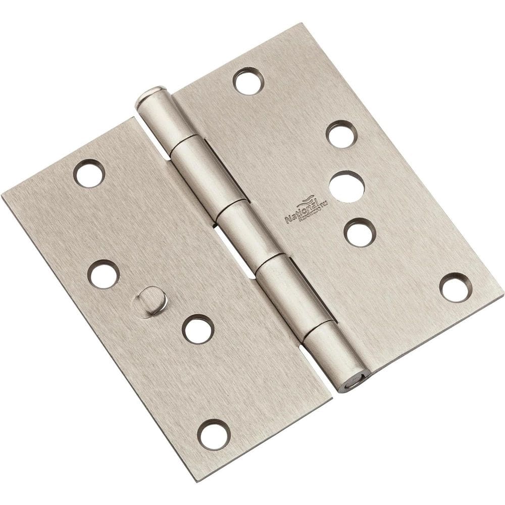 Dobradiça de porta NATIONAL MFG CO V512 Níquel acetinado 13 cm