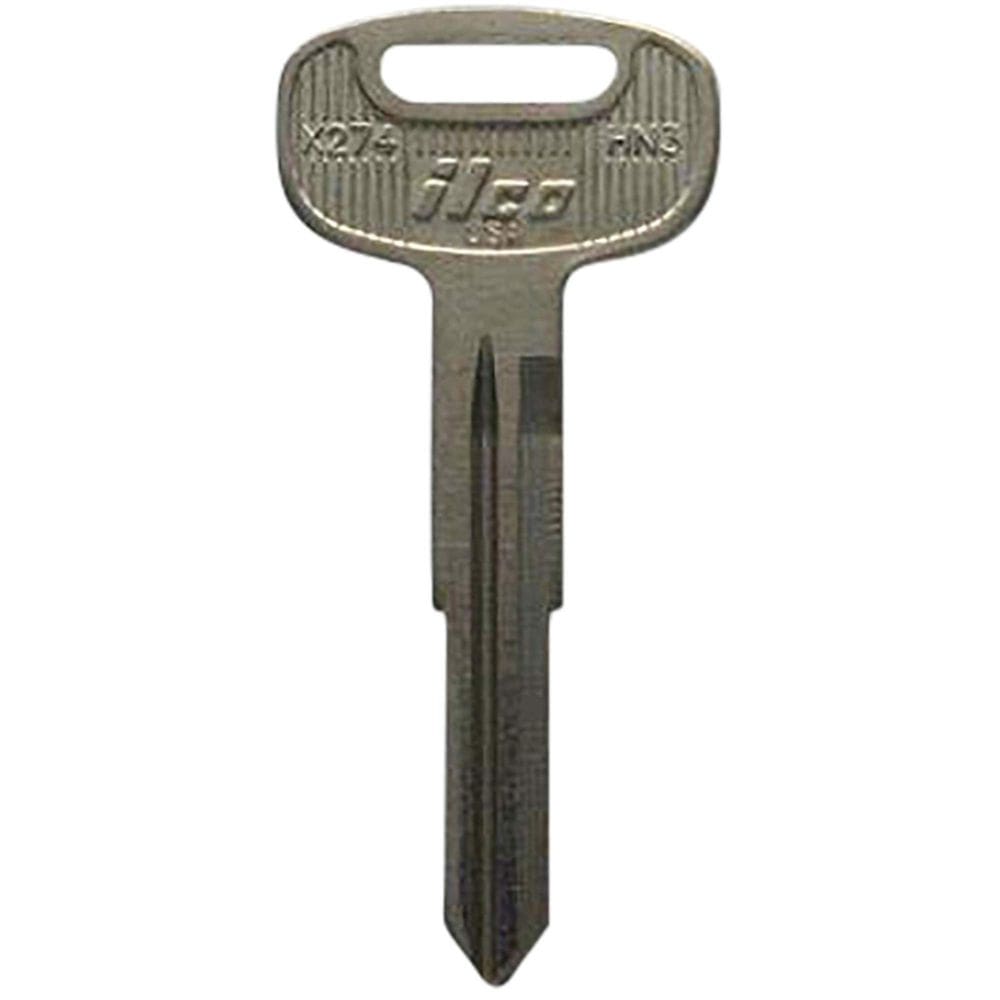 Chave automotiva em branco Hillman KeyKrafter 2061 Brass