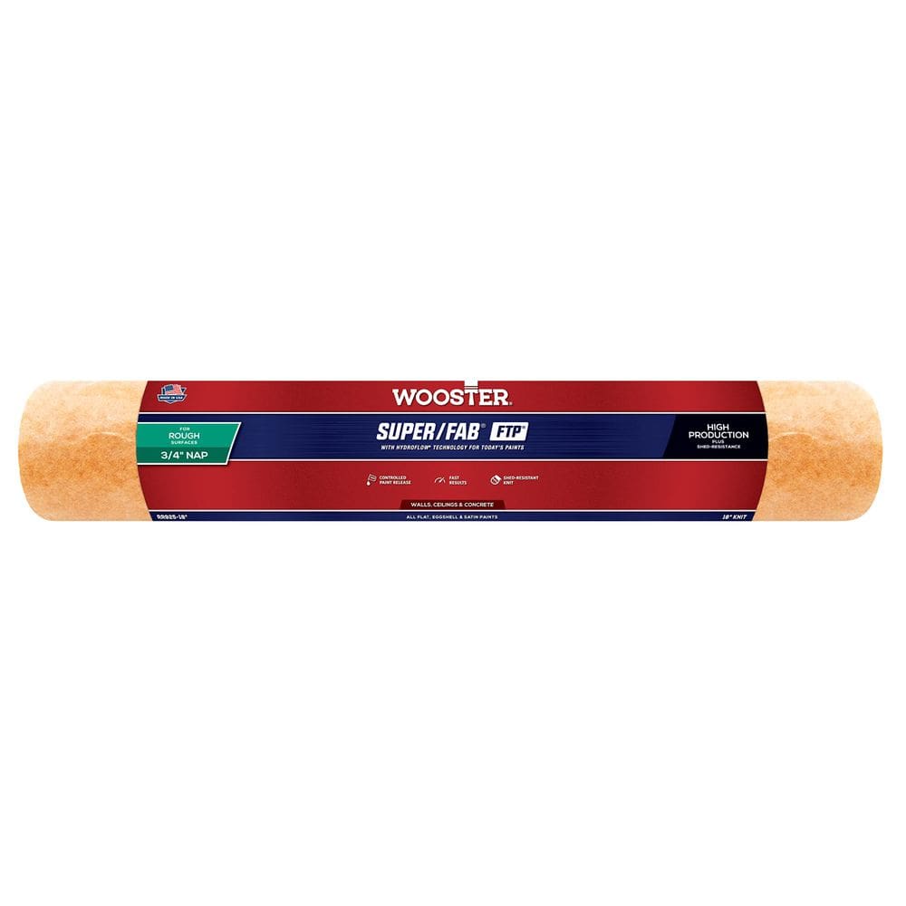 Tampa de rolo de pintura Wooster RR925 46 cm 3_4” Nap