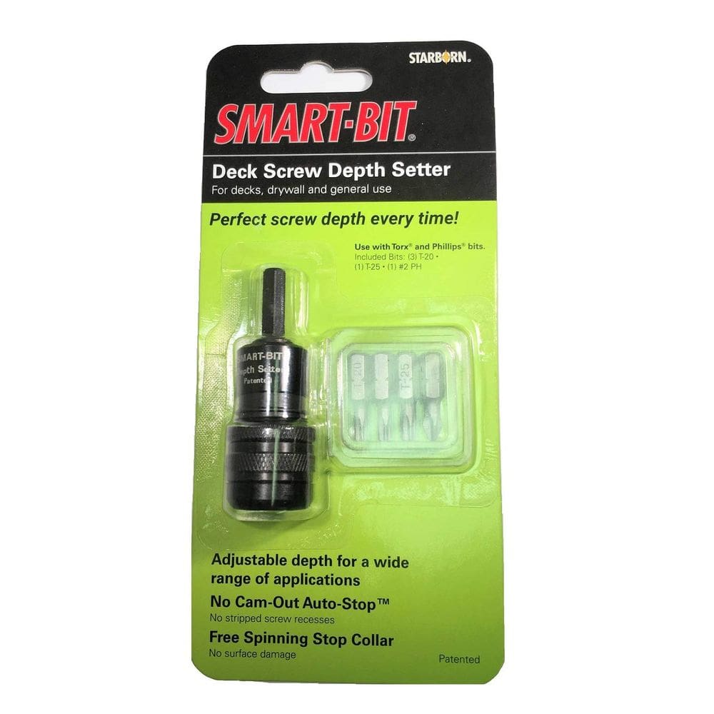 Ferramenta de ajuste de profundidade de parafuso Smart-Bit Starborn Industries