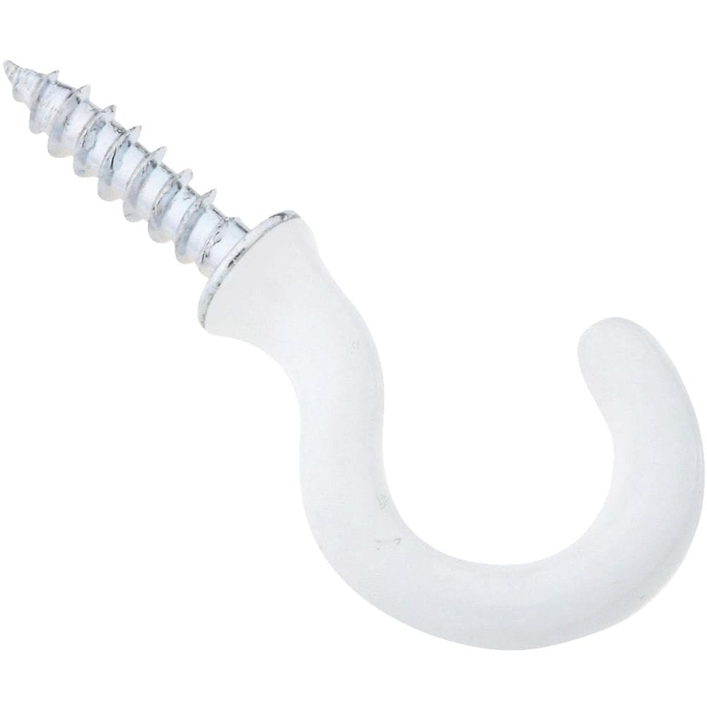 Cup Hook National Hardware N248-443 em aço revestido com vinil de 2 cm