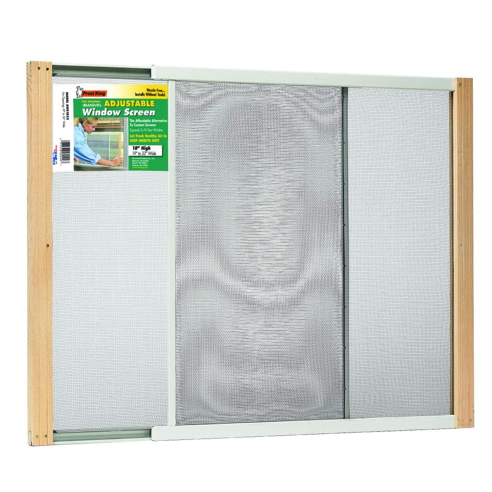 Tela de janela Frost King AWS1833 WB Marvin 18x48cm