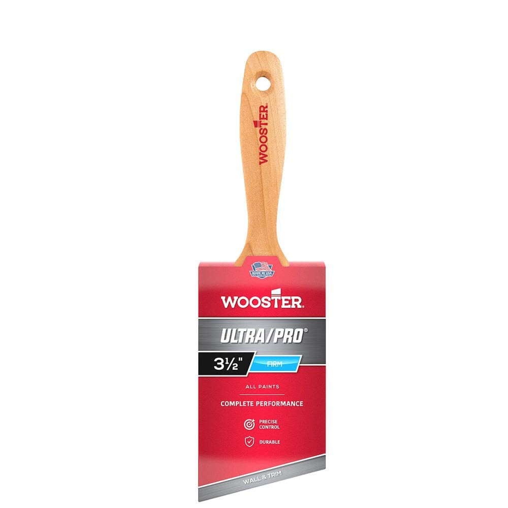 Pincel de pintura Wooster Ultra/Pro 3.5” Firm Wall Trim
