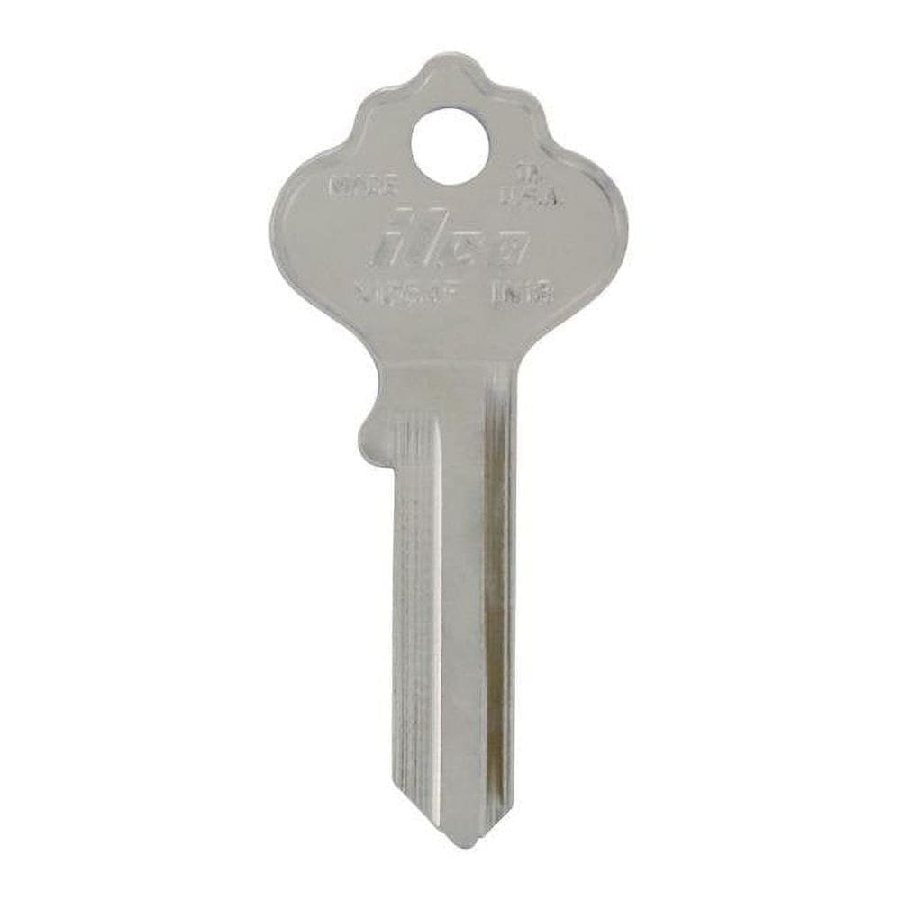 Chave independente Key Blank Hillman IN-18 para casa/escritório