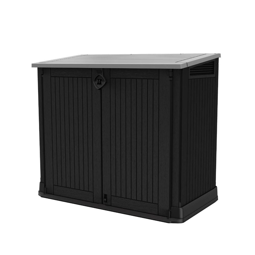 Armário Depósito Multiuso Baú Para Ferramentas De Jardim Garagem Piscina 875l Keter