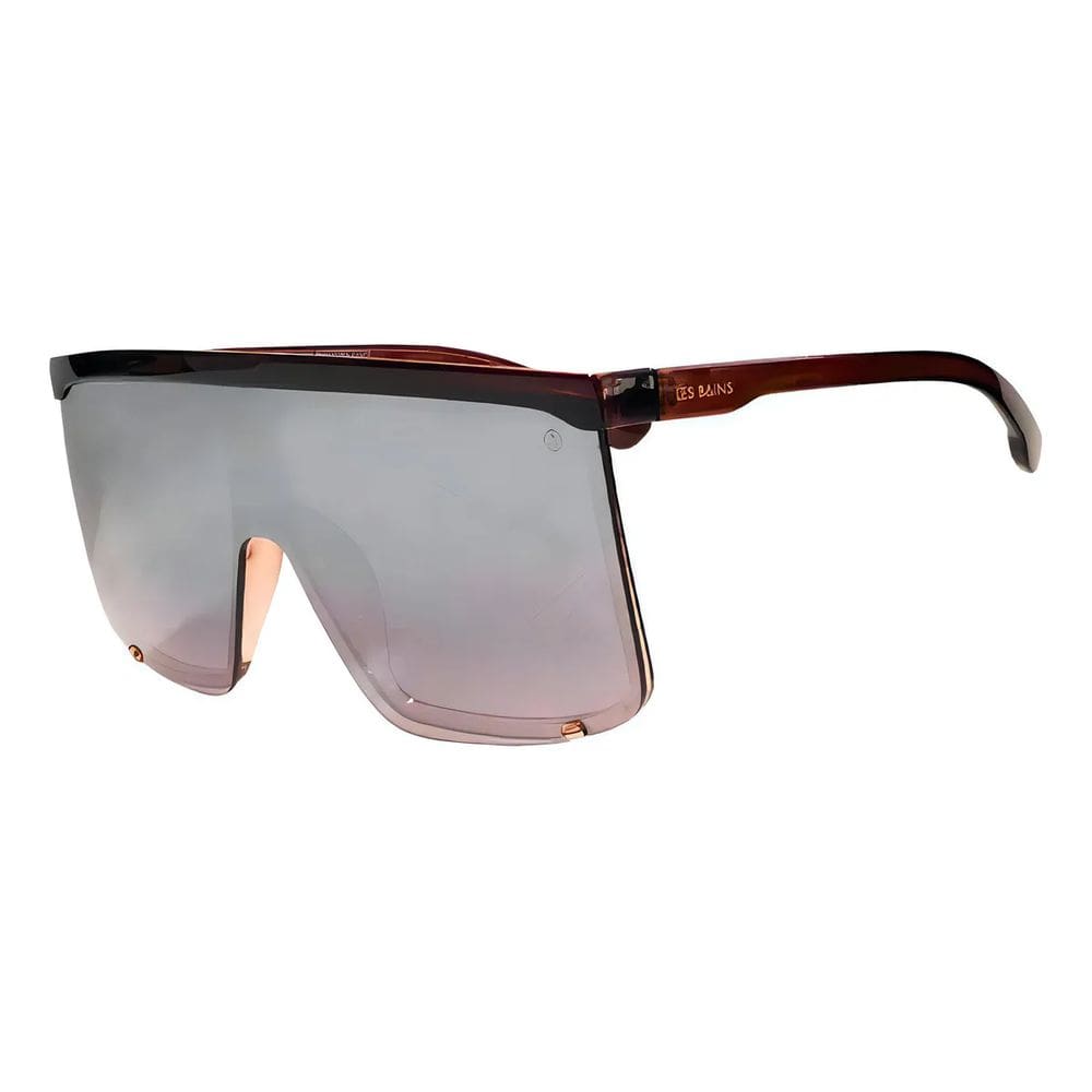 Óculos de Sol c/ proteção UVA e UVB Marrom Degradê Les Bains