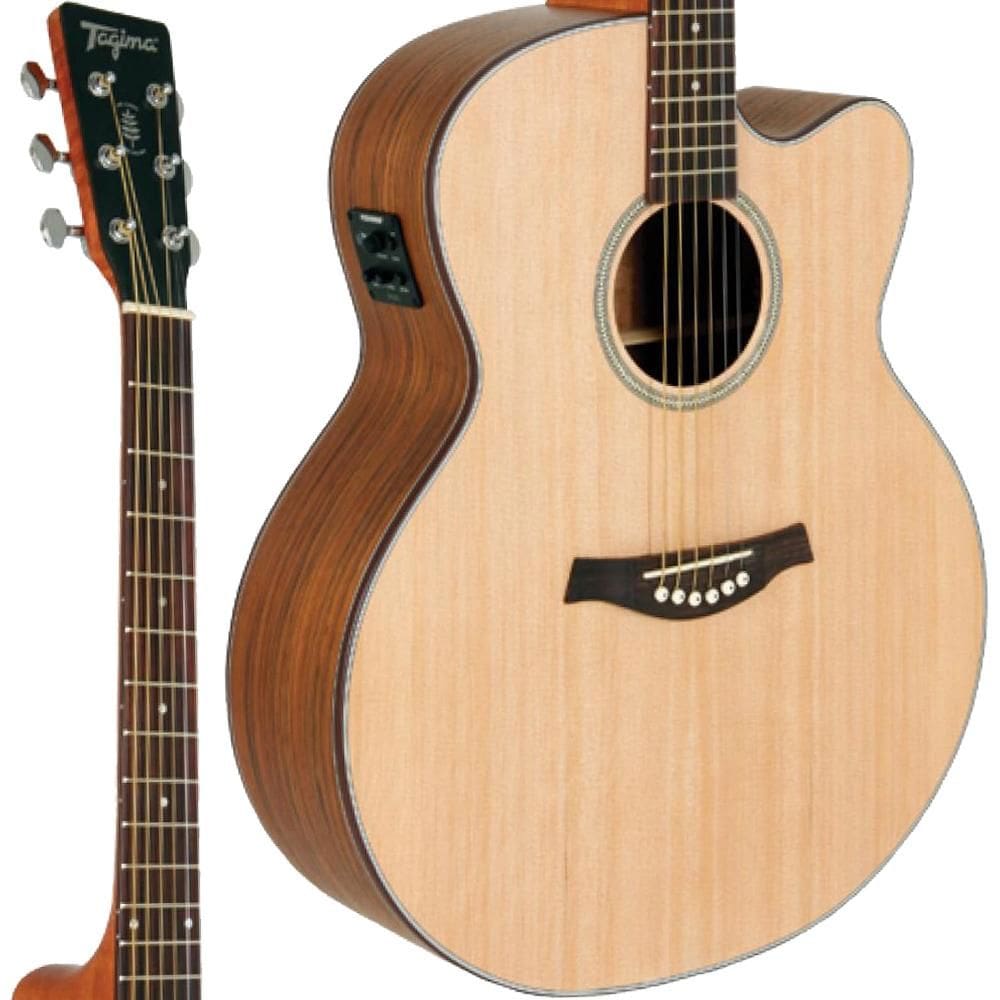 Violão Eletroacústico Tagima Walnut Six Jumbo Natural
