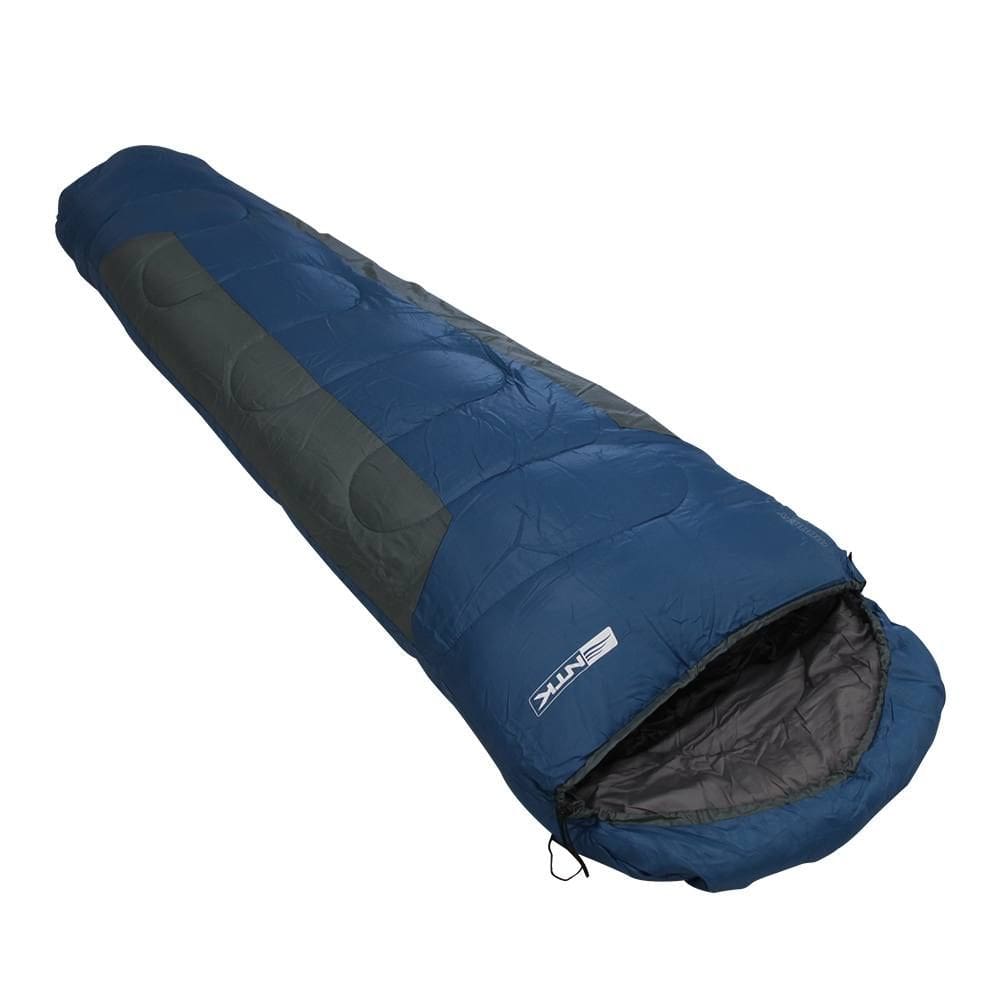 Saco de Dormir Solteiro -1°C a 8°C Mummy NTK Azul e Cinza