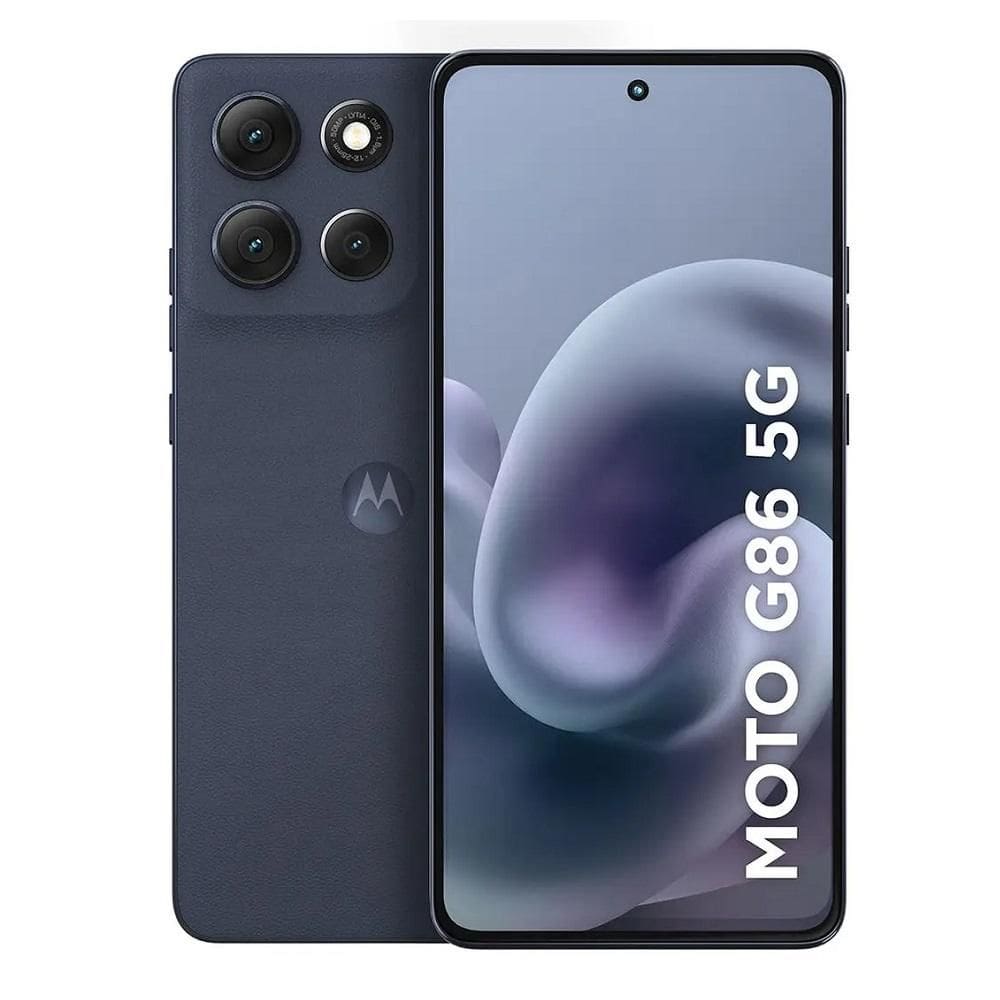 Smartphone Moto G86 5G, 256GB, Câmera Traseira 50MP + 8MP, Grafite, MOTOROLA