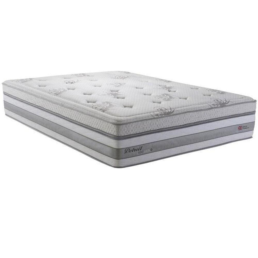 Colchão Casal Herval Molas Maxspring Detroit, 39x138x188 cm