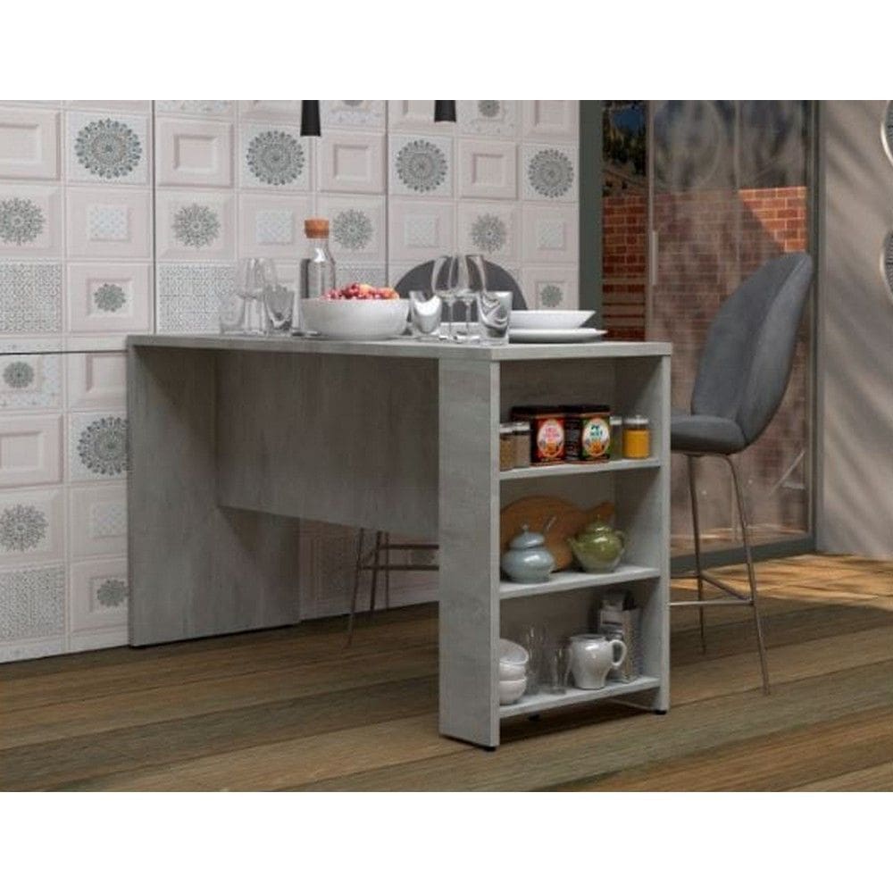 Bancada de Cozinha com Prateleiras Suprema Luciane Moveis