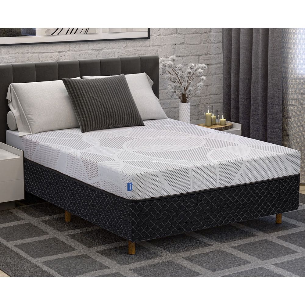 Colchão Casal Fit Firm 188x138 com Espuma D33 Umaflex