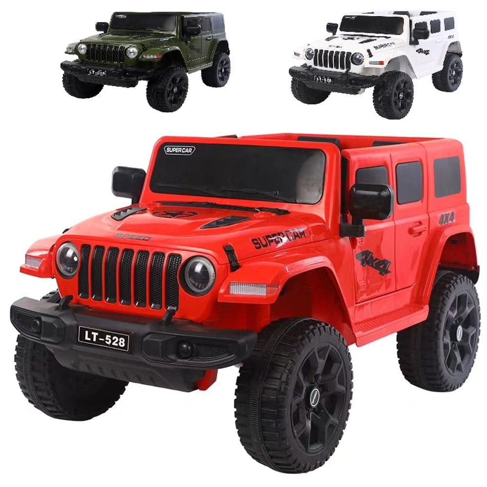 Carrinho Elétrico Infantil Jipe Off  Road Com Controle Remoto Inbra