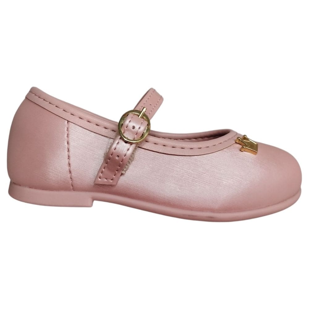 Sapatilha Infantil Molekinha Bailarina Coroa 2106.1041