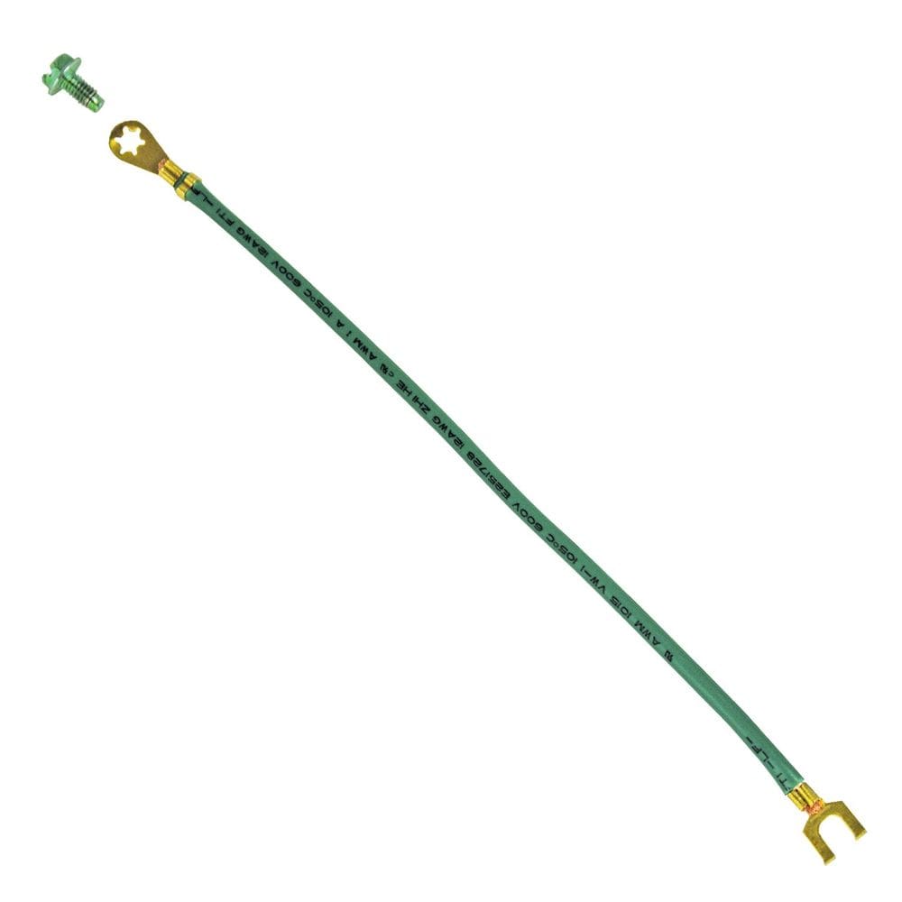 Grounding Pigtail Gardner Bender GGP-1502 verde, pacote com 2 unidades