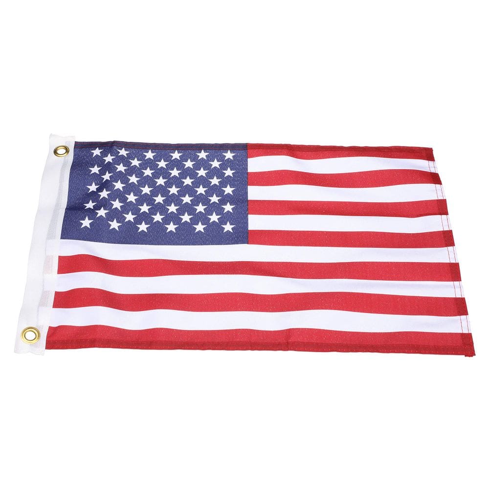 Bandeira SEACHOICE USA Flag 30x46 cm de nylon de grau marinho