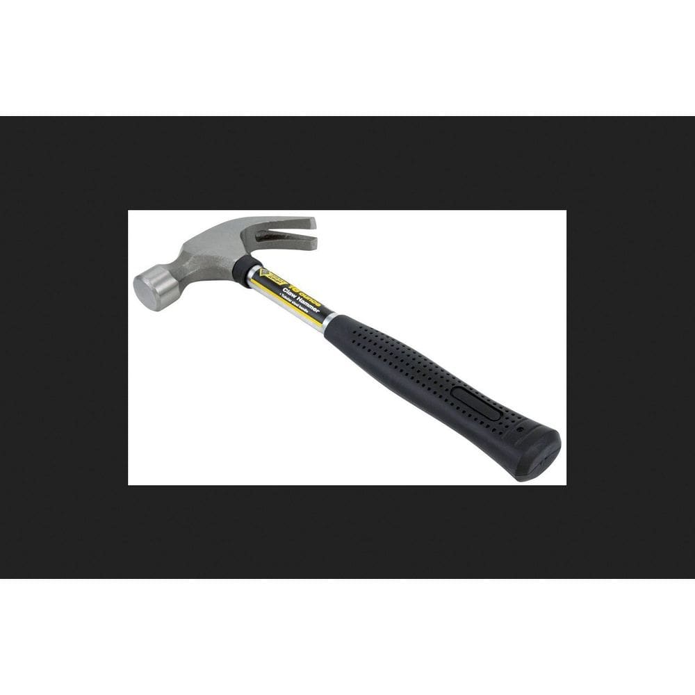 Claw Hammer Steel Grip Cabo de aço com cabeça forjada de 16 oz 30 cm
