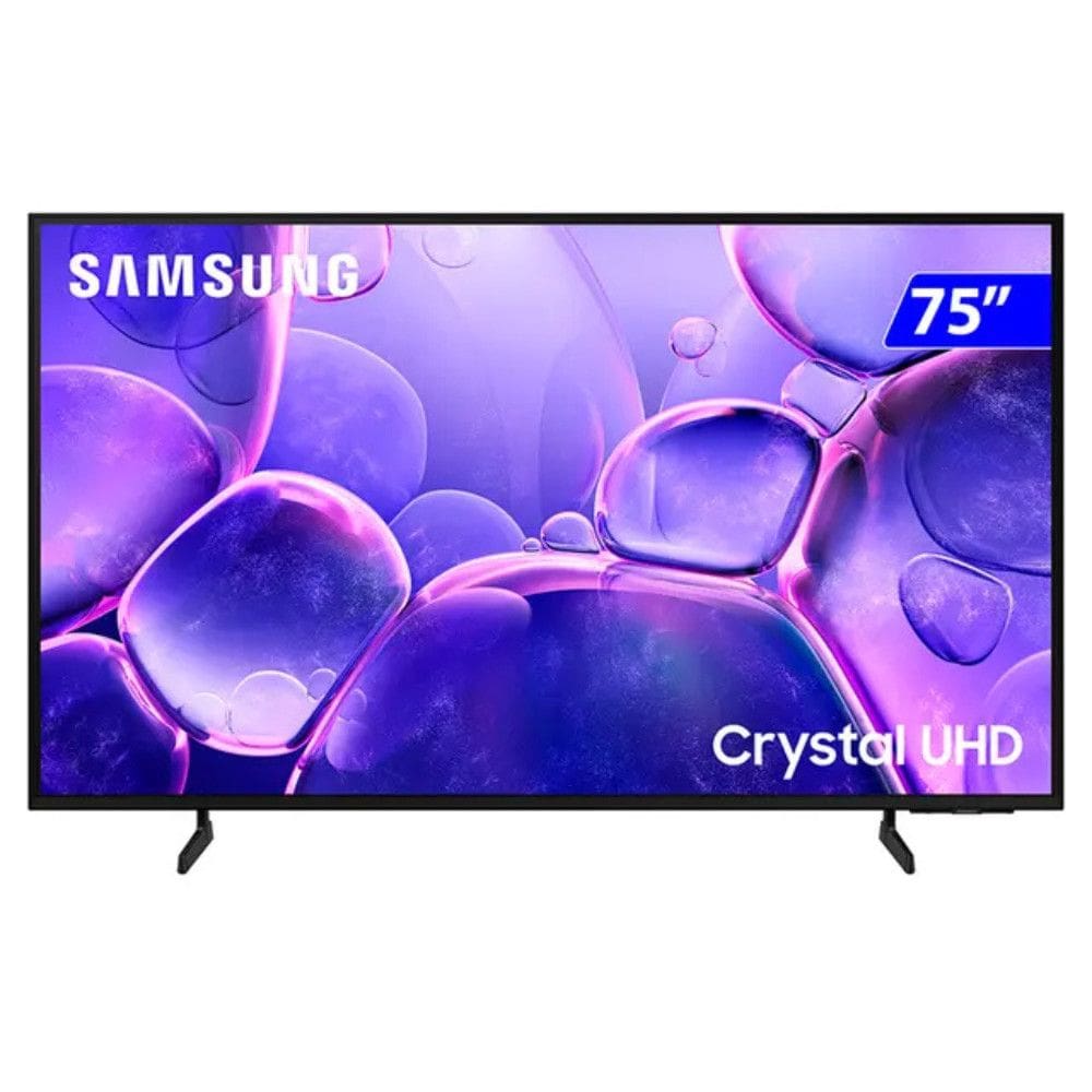 Smart TV Samsung UHD 75 4K Wi-Fi Tizen Crystal UHD UN75U8100FGXZD