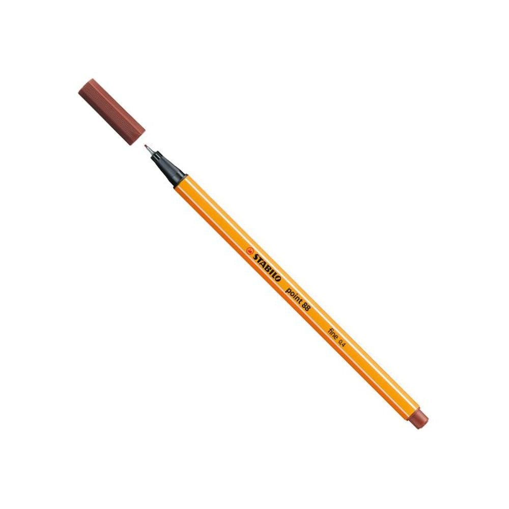 Caneta hidrográfica Fine Point 88/75- Marrom terra - Stabilo