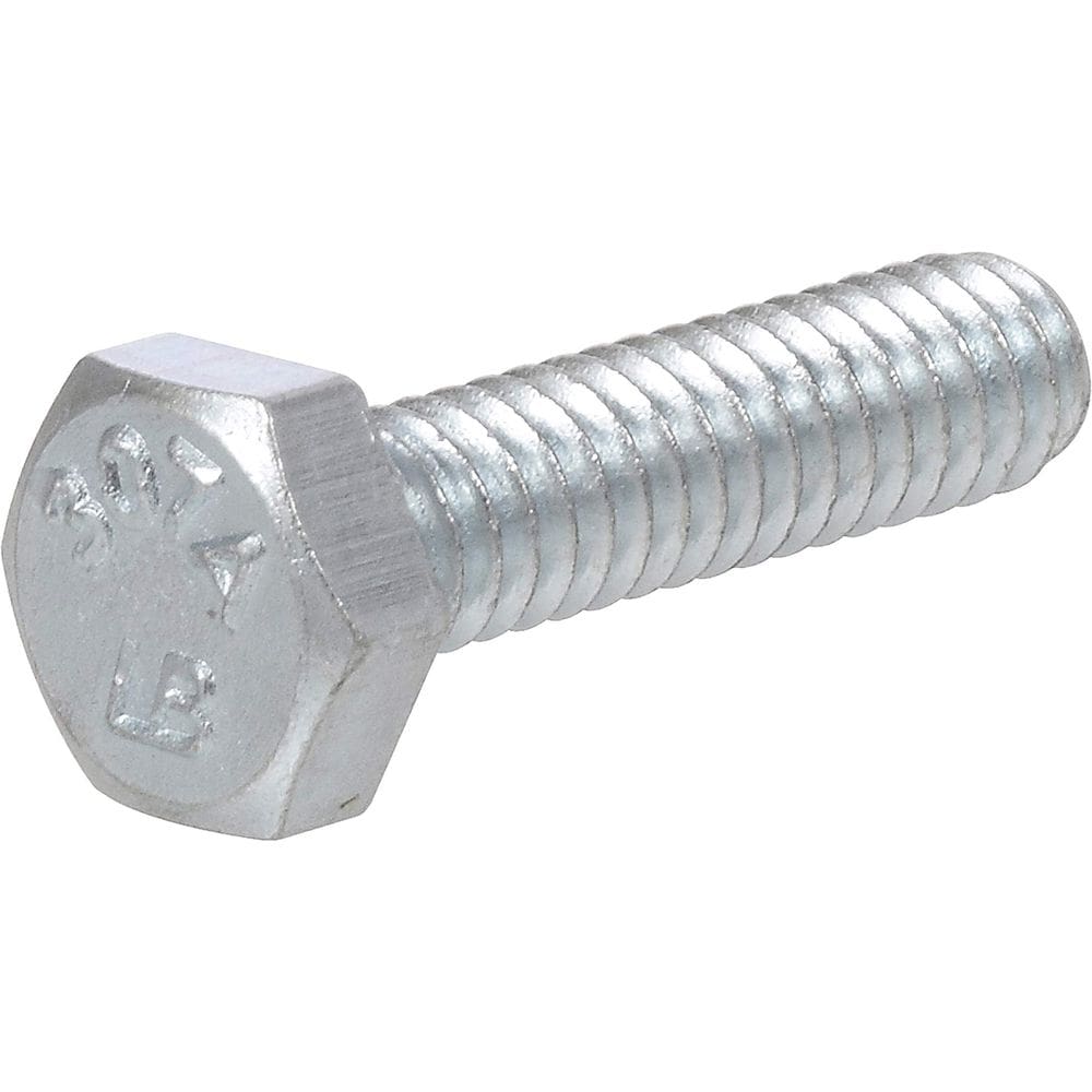 Parafuso hexagonal Hillman 1/4” x 13 cm revestido de zinco grau 2