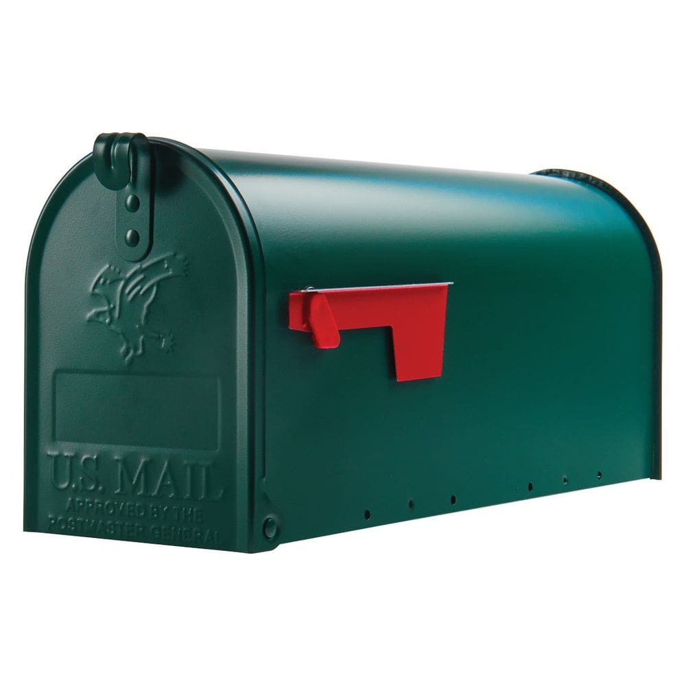 Caixa de correio Gibraltar Caixas de correio Elite Medium Capacity Green
