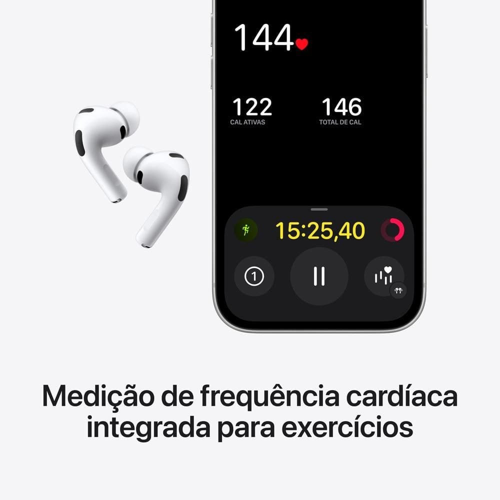 イヤホン Apple AirPods Pro 3 Apple AirPods Pro 3 Branco | Casas Bahia