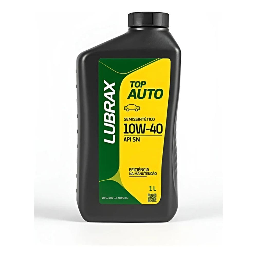 Oleo Lubrax Top Auto 10W40 Semissintetico Api Sn 1 Litro