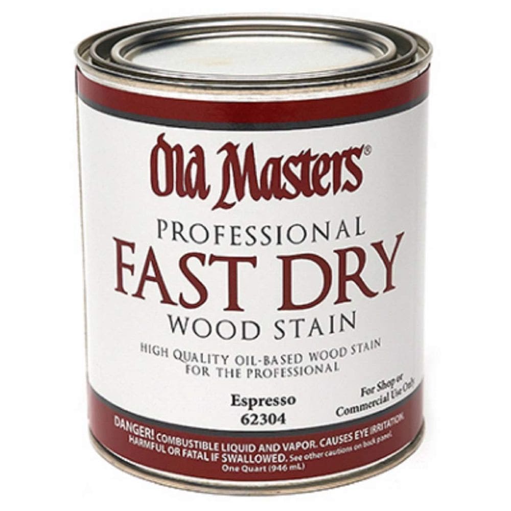 Old Masters 62304 Tinte para Madera a Base de Aceite de Secado Rápido Espresso 946 ml