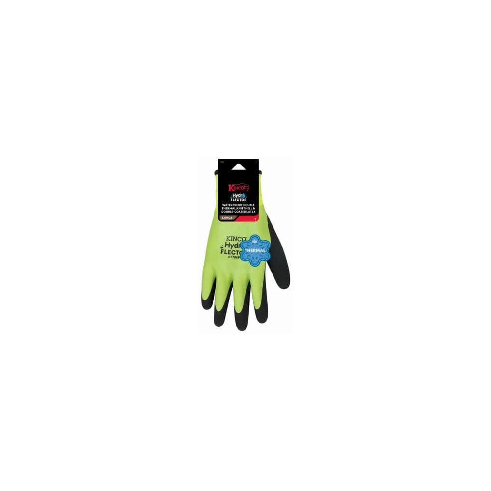 Luvas de trabalho Kinco Hydroflector Lined Waterproof Latex 1786P