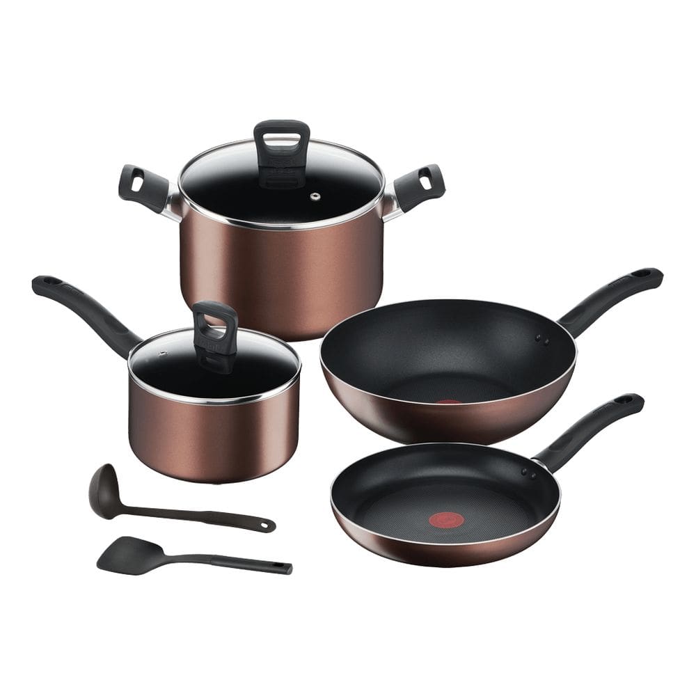 Conjunto 4 Panelas + 2 Acessorios Titanium Bronze - Tefal