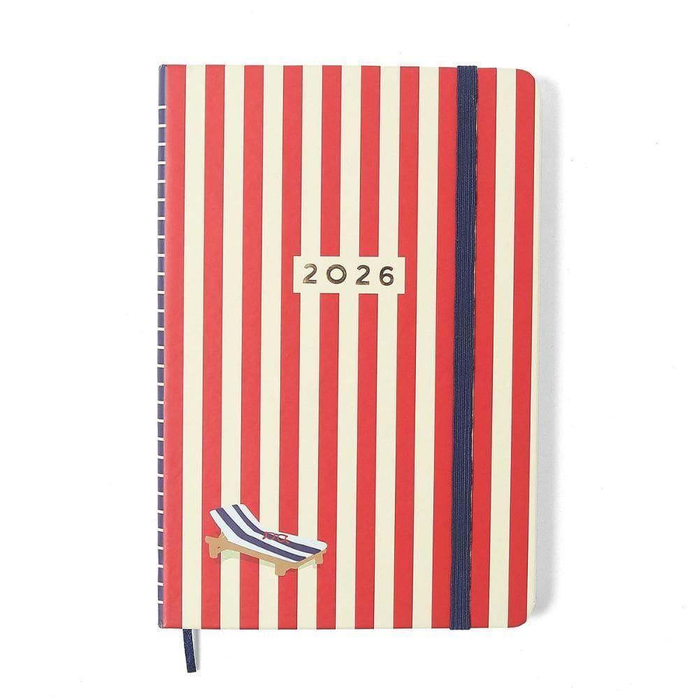 Agenda planner semanal 14x21 Praia Sol 2026 Cicero