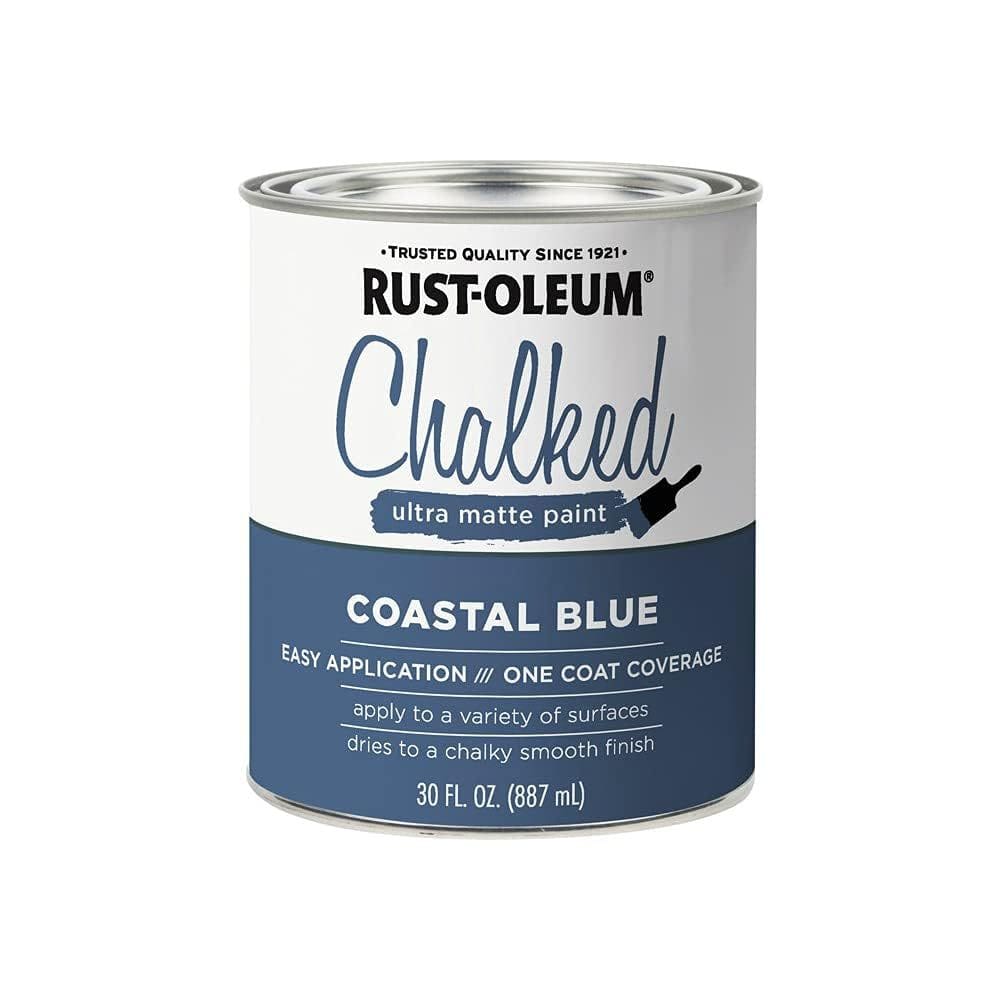 Pintura Rust-Oleum Chalked Azul Costero Ultra Mate 887 ml