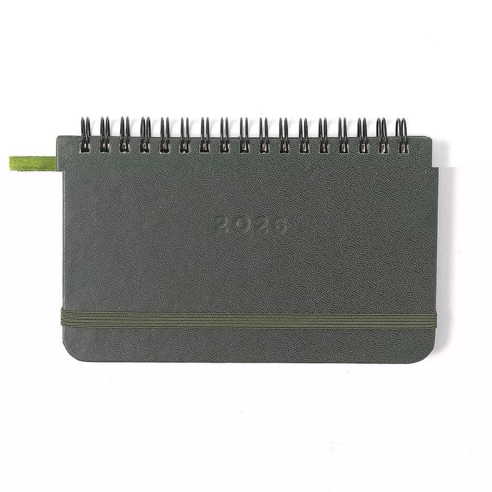 Agenda semanal office 15,5x9 Verde Oliva 2026 Cicero