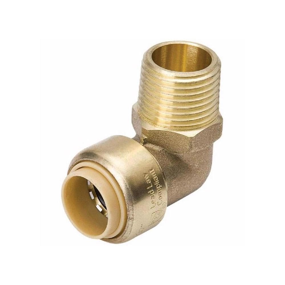 Encaixe de tubulação de mangueira b&k Proline 1/2” Brass 90° Cotovelo