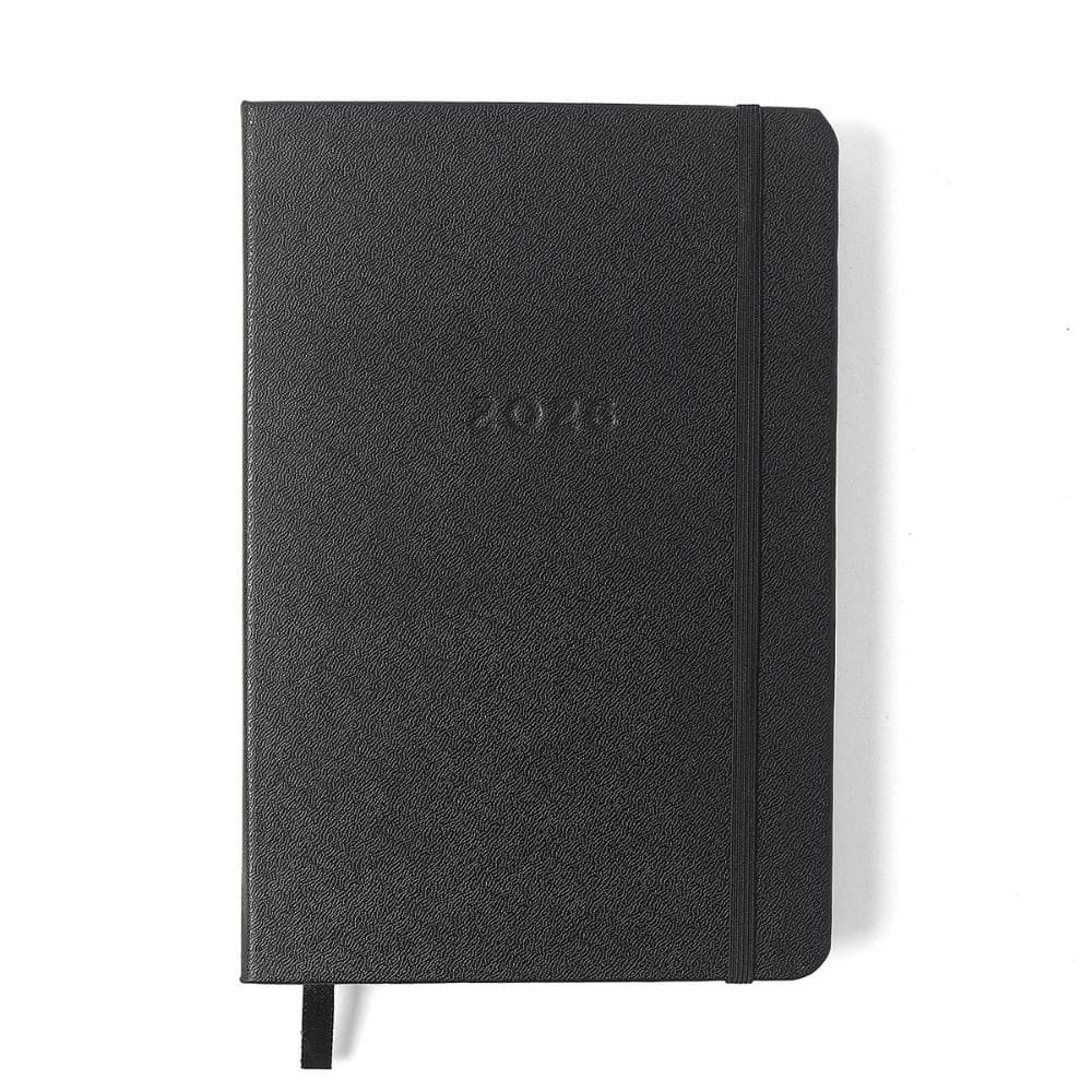 Agenda planner diária 14x21 Clássica Preta 2026 - Cicero