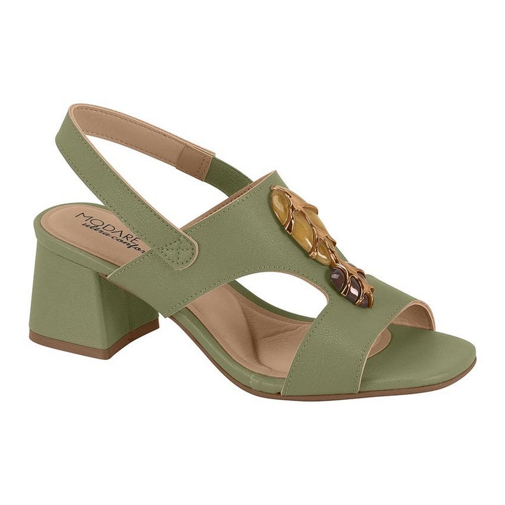 Sandalia Salto Confort Calce Facil Delicada Modare 7172.127