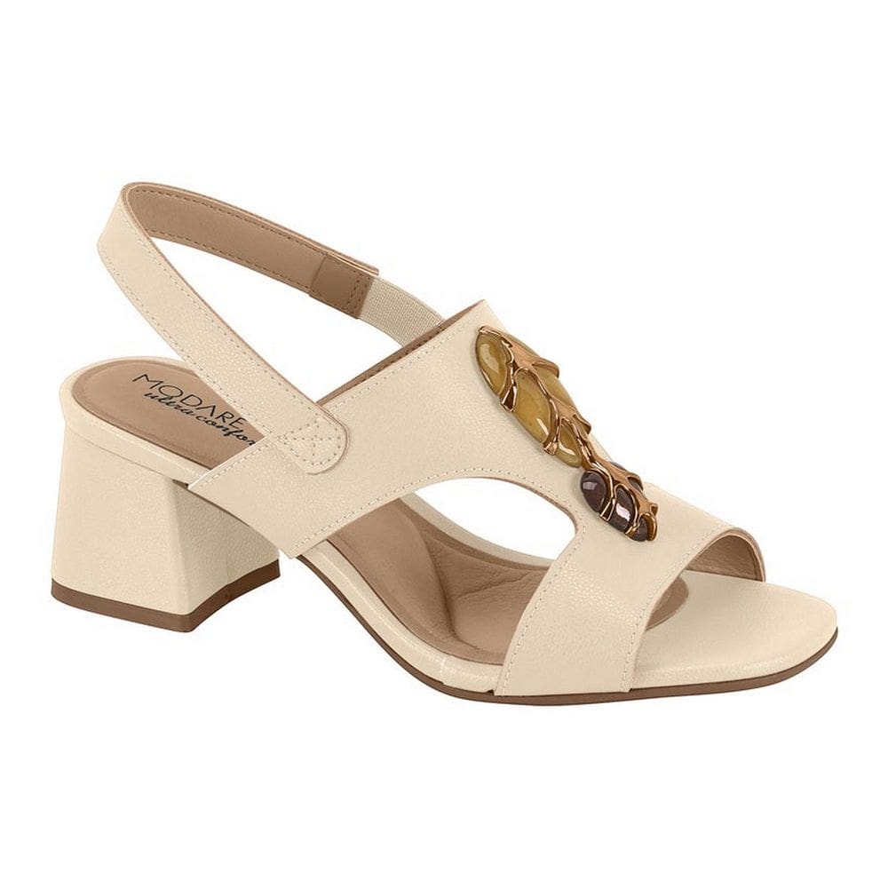 Sandalia Salto Confort Calce Facil Delicada Modare 7172.127