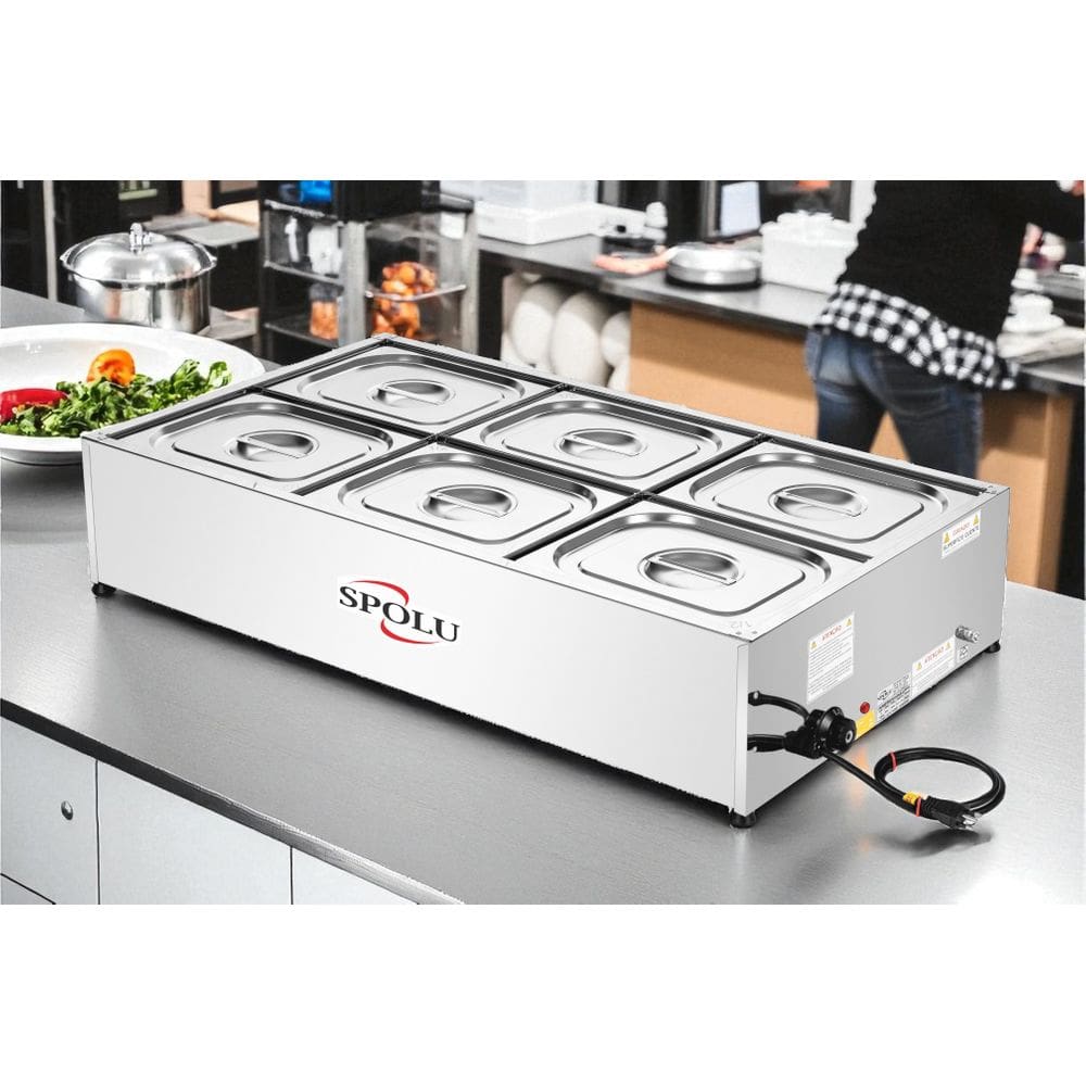 Buffet Termico de Bancada 6 Cubas 127V