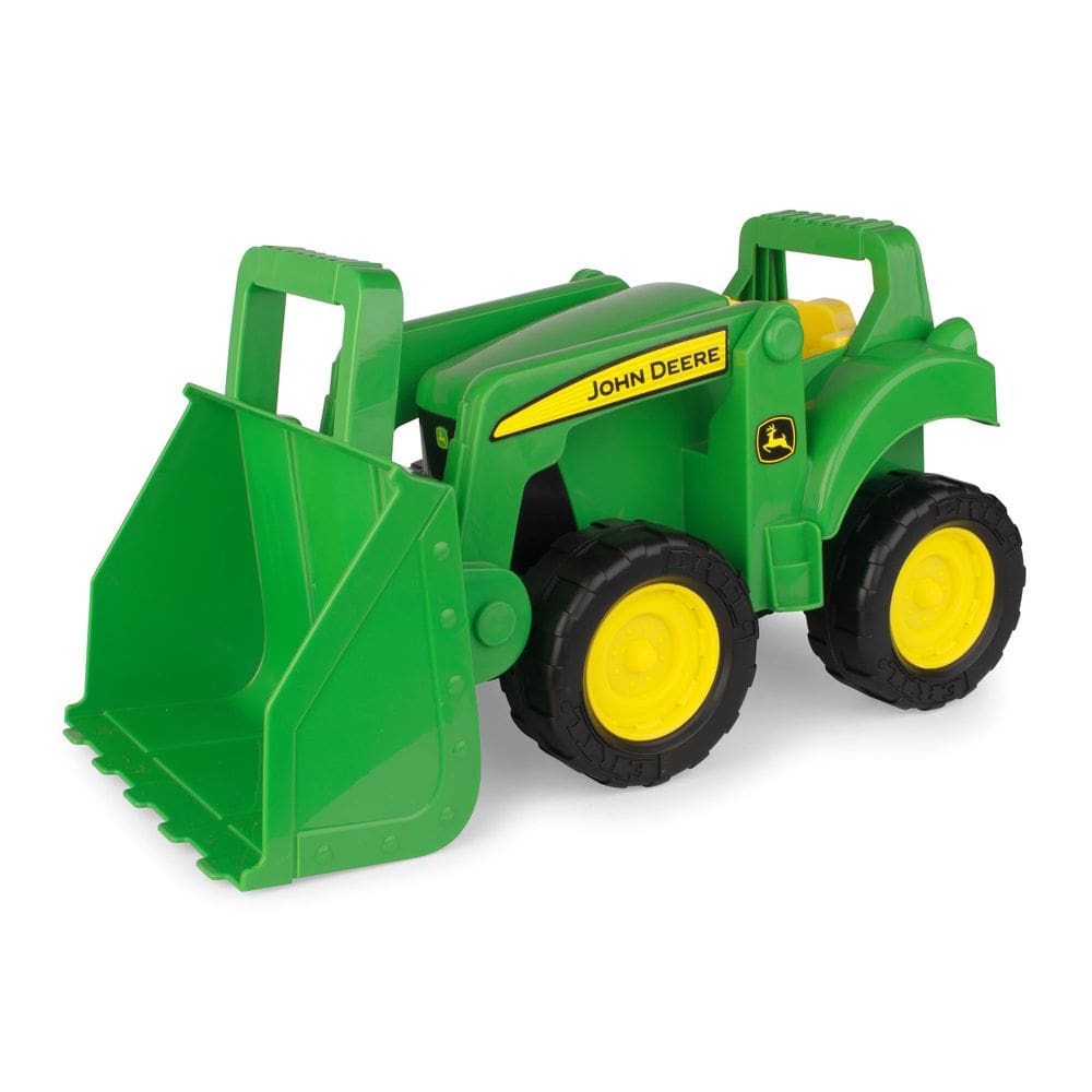 Trator de brinquedo John Deere Big Scoop com carregador para crianças de 3 anos ou mais